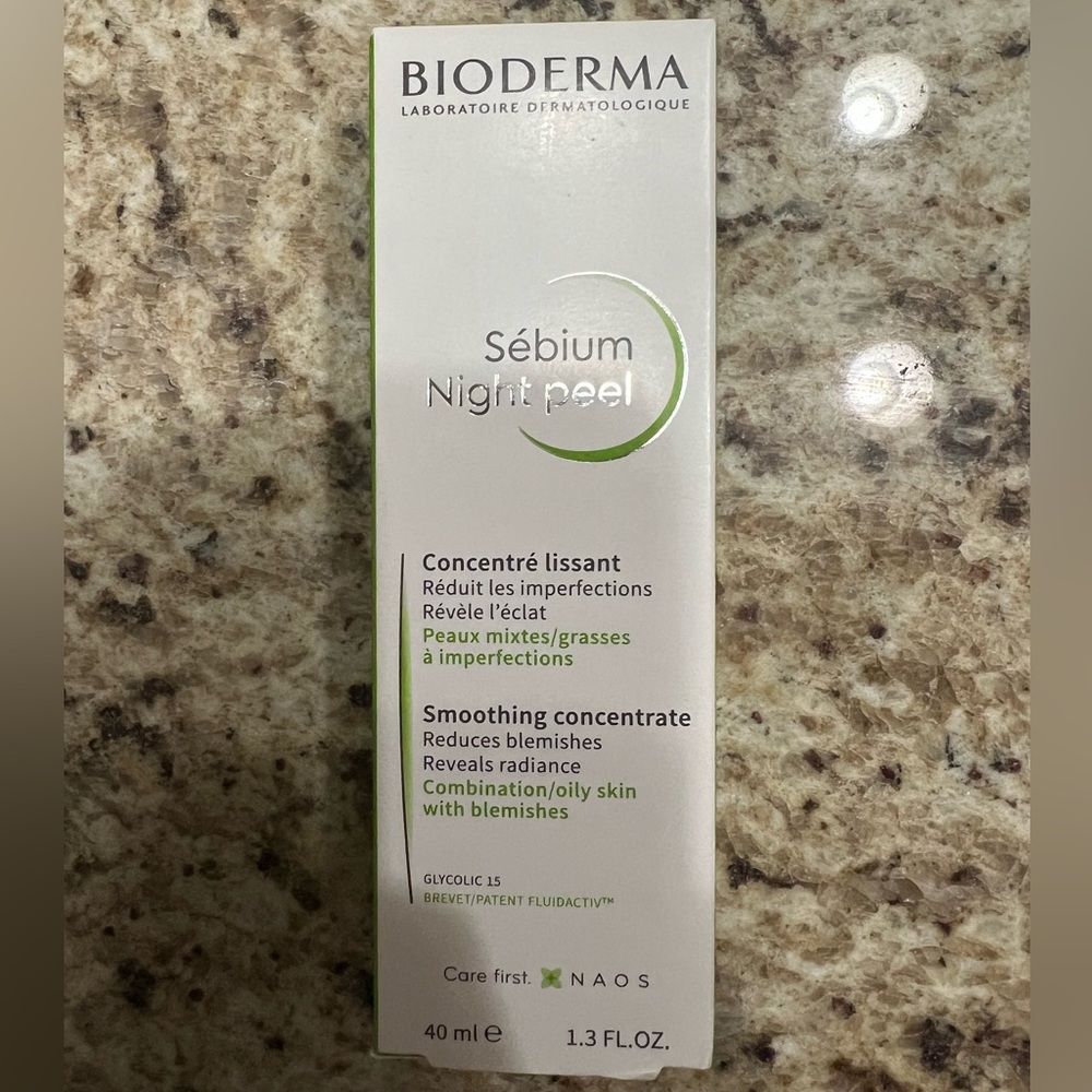 Bioderma sebium nightpeel